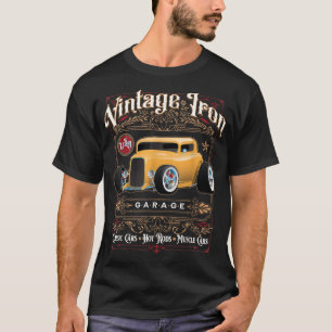 Cool Classic Retro Vintage Iron Thirties Style Hot T-Shirt