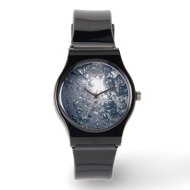 Cool Clear Water Bubbles Watch (Front)