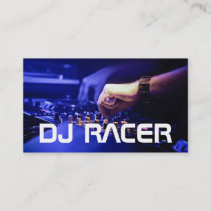 Cool Club DJ Business Card