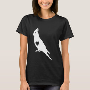 Cool Cockatiel Art For Men Women Parrot Bird Cocka T-Shirt