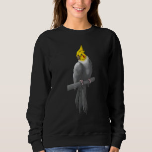 Cool Cockatiel For Men Women Parrot Parakeet Puffi Sweatshirt