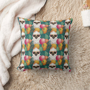 Cool Cockatoo wearing shades print  Cushion