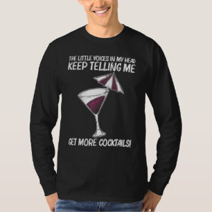 Cool Cocktail For Men Women Mixology Bartender Mix T-Shirt