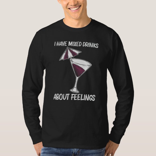 Cool Cocktail For Men Women Mixology Bartender Mix T-Shirt (Front)