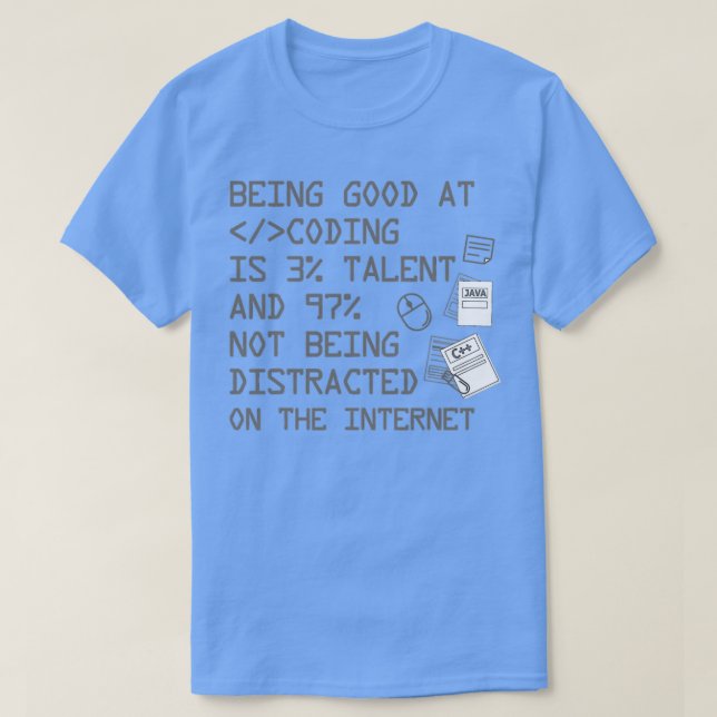 Cool Coding Funny Software Engineer Programming Ne T-Shirt (Design Front)