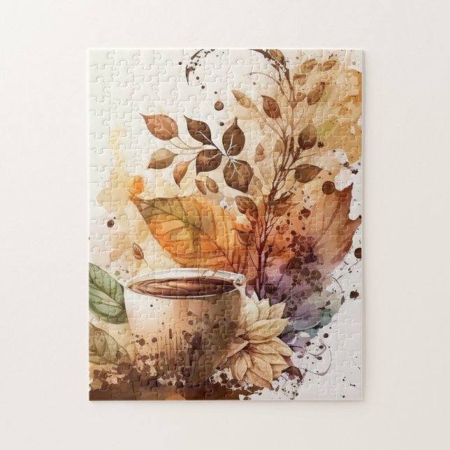 Cool coffee lovers  jigsaw puzzle (Vertical)