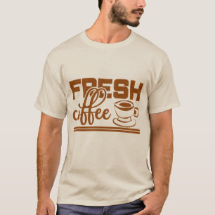cool coffee shop word art T-Shirt