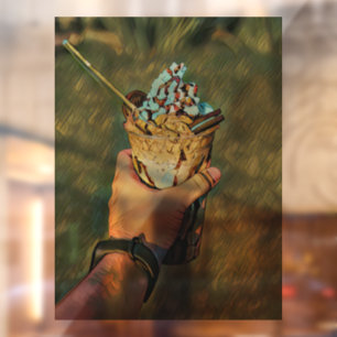 Cool cold freezing ice cream