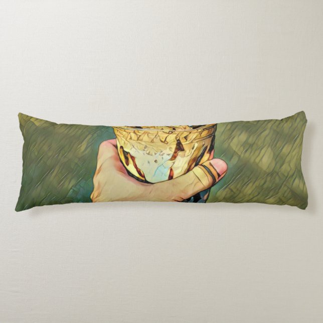 Cool cold freezing ice cream body cushion (Front)
