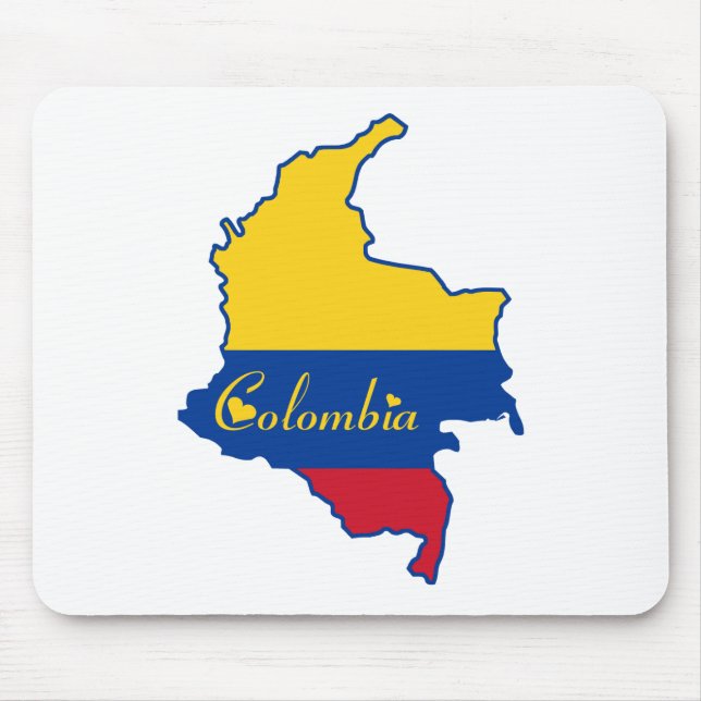 Cool Colombia Mouse Pad (Front)