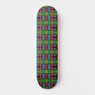 Cool Colorful Urban Street Art Graffiti Inspired Skateboard