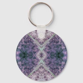 Cool Colour Abstract Pattern Keychain