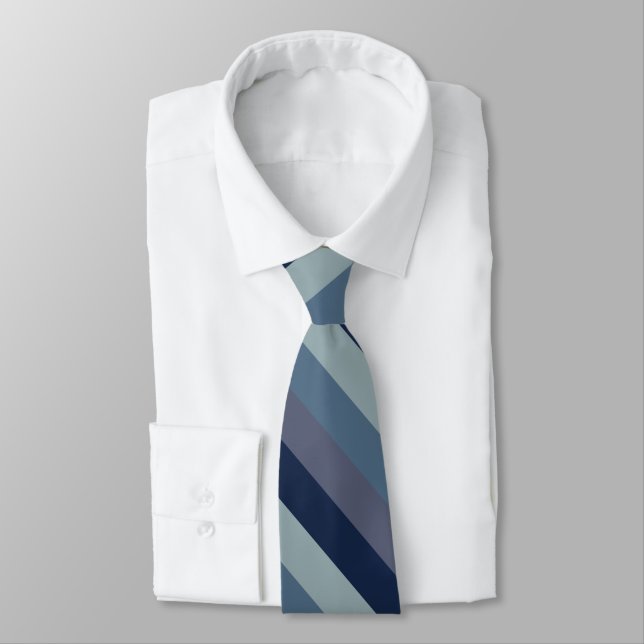 Cool colour palette tie (Tied)
