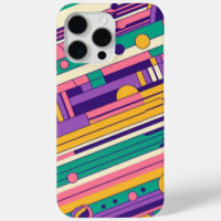 Cool, colourful 80s/90s retro designed