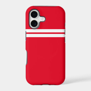 Cool Colourful Beach Red Twin White Racing Stripes