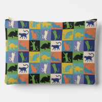 Cool Colourful Cats in Quilt Squares