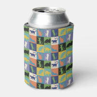Cool Colourful Cats in Quilt Squares