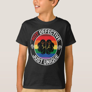 Cool Colourful Celebrate Neurodiversity Saying T-Shirt