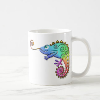 Cool Colourful Chameleon Coffee Mug