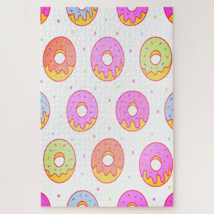 Cool Colourful Doughnuts Jigsaw Puzzle
