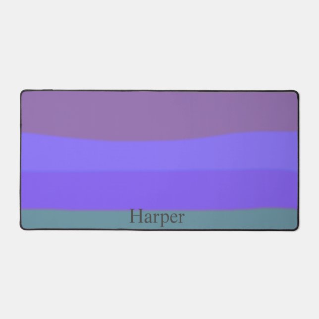 Cool Colourful Girls Desk Mat (Front)