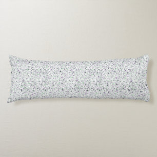 Cool, Colourful Hearts Splatter Paint, Speckled Body Cushion
