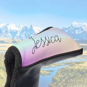 Cool Colourful Ombre Gradients & Your Script Golf Head Cover