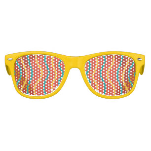 Cool Colourful Stripes  Kids Sunglasses
