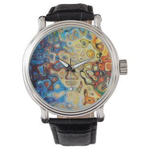 Cool Colourful Surreal Abstract Psychedelic Art Watch