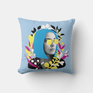 Cool Colourful Woman Cushion