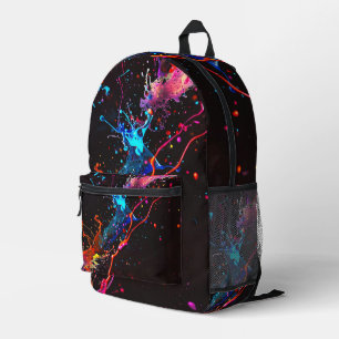 Cool Colours Printed Backpack