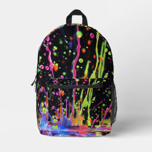 Cool Colours Printed Backpack