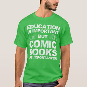 Cool Comic Book Art for Men Women Comic Book Carto T-Shirt
