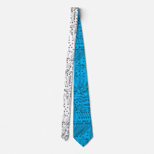 Cool Computer Circuit Board Tie