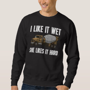 Cool Concrete  For Men Women Cement Concrete Finis Sweatshirt