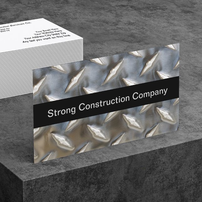 Cool Construction Or Builder Business Card (Creator Uploaded)