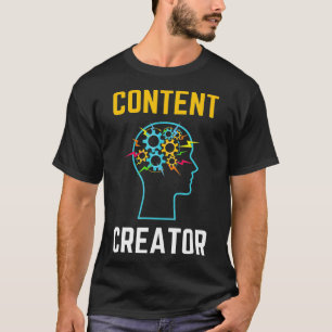 Cool Content Creator Producer T-Shirt