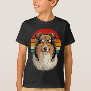 Cool cool sheltie mom dad gift vintage dog owners  T-Shirt