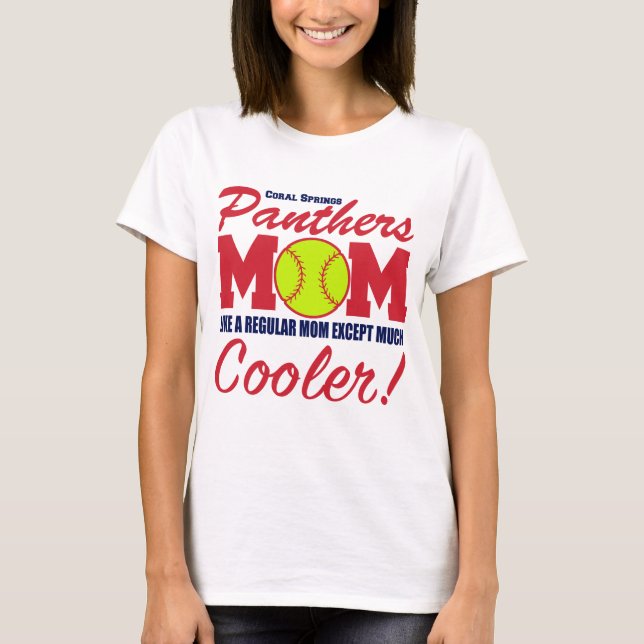 Cool Coral Springs Mum T-Shirt (Front)
