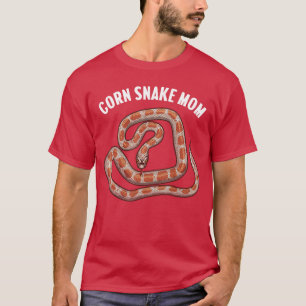 Cool Corn Snake For Women Mom Mother Snake Lover H T-Shirt