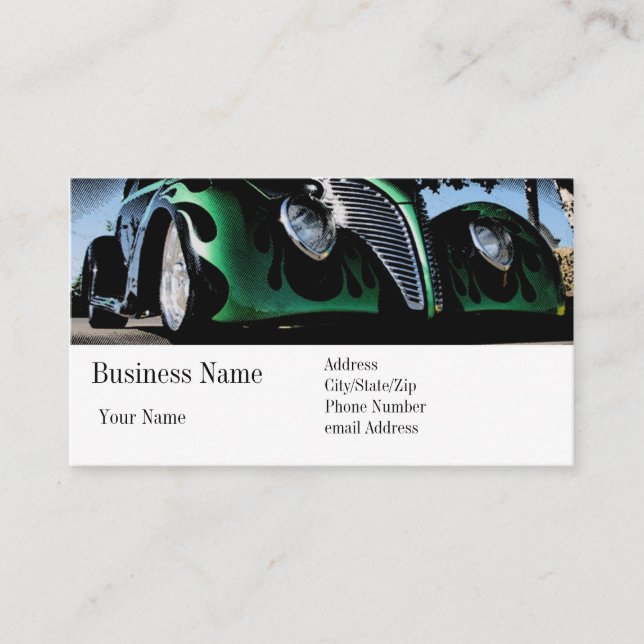 Cool Costs Money. Business Card (Front)