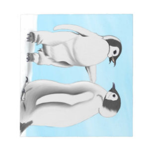 Cool Cosy Penguins Notepad