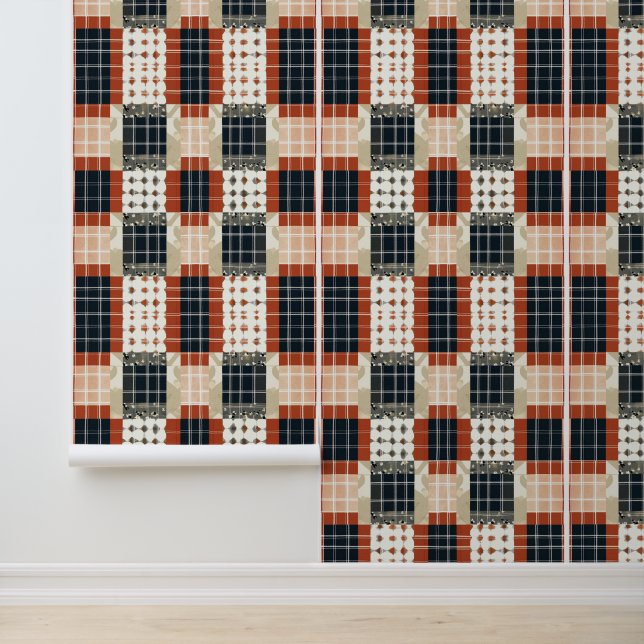 Cool Country plaid tiled pattern  Wallpaper (Application)