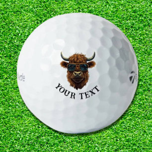Cool Cow Adorable Father's Day Surprise! Golf Balls