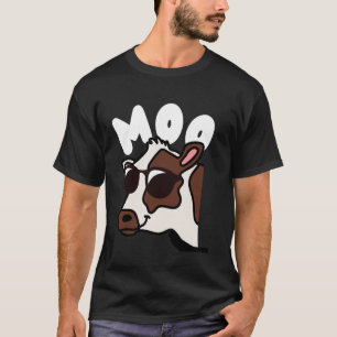 Cool Cow For Men Women Moo Cow Farmer Herd Cows Ca T-Shirt
