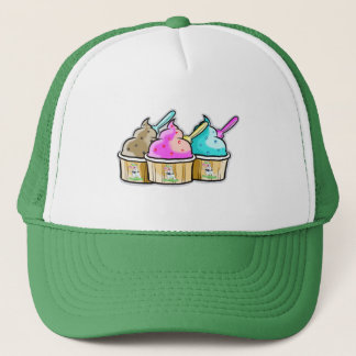 cool cow ice cream trucker hat