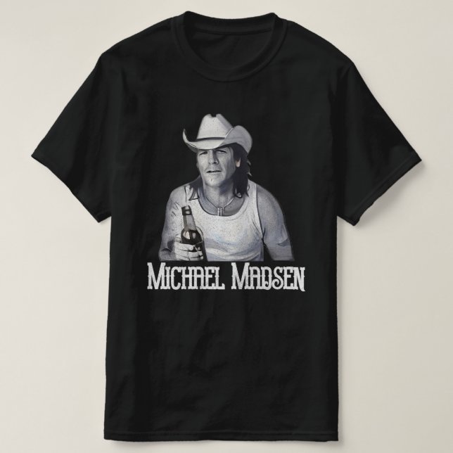  Cool Cowboy Chicago Michael Madsen T-Shirt (Design Front)