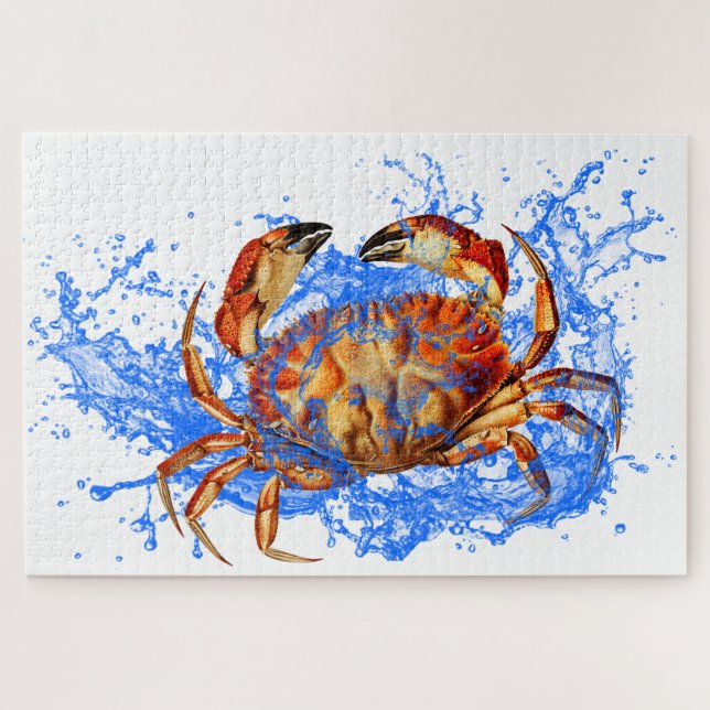 Cool Crab Jigsaw Puzzle (Horizontal)