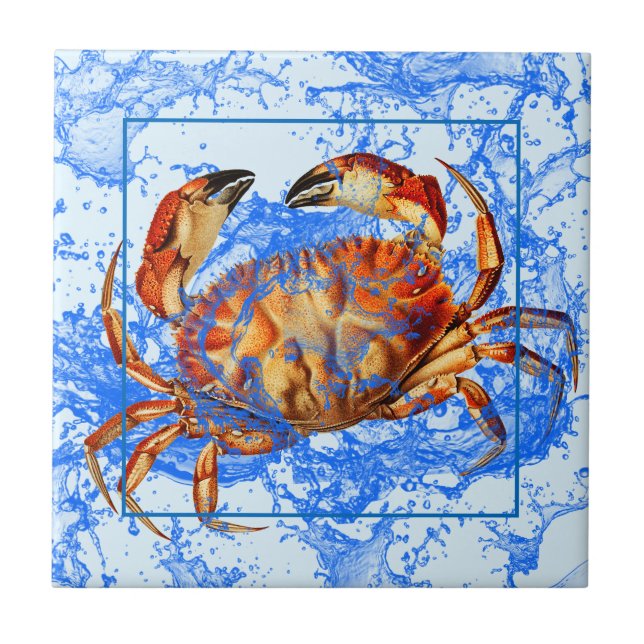 Cool Crab Tile (Front)