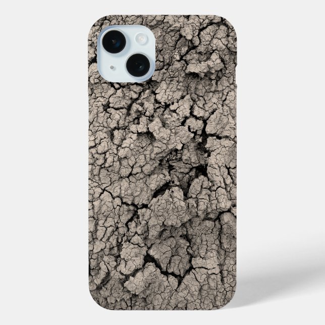 Cool Cracked Earth Dirt Texture Case-Mate iPhone Case (Back)